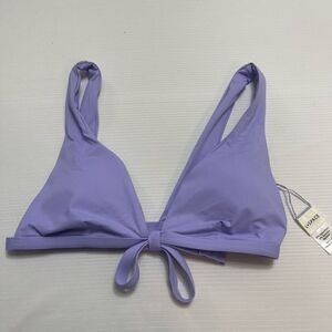 L*SPACE Purple Bikini Top Size Small New